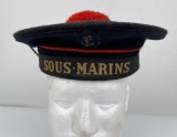 Ww1 French Submarine Navy Hat