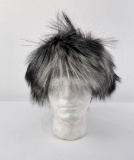 New Fox Fur Head Band New Made In Italy