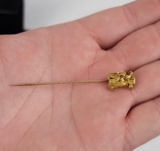 Antique Alaskan Gold Nugget Miners Stick Pin