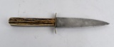 Antique Buck & Ryan Stag Handle Knife