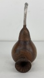 African Gourd Smoking Pipe