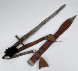 Kaskara African Warrior Sword Sudan Chad