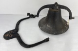 Fredericktown Ohio Cast Iron School Bell