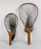 Very Nice Pair Of Handmade Fishing Nets