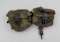 Pair Of Vietnam Ammo Cartridge Pouches