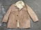 Marlboro Shawl Collar Sheepskin Shearling Jacket