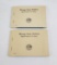 Lot Of 2 Ww2 Message Books W/ Pidgeon Paper M-210