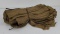 Lot Of 5 Vietnam Burlap Bunker Sand Bags