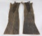 Civil War Leather Officers Leggings Gaiters