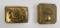 Pair Of Antique Military Belt Buckles