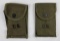 Pair Of Korean War M1 Carbine Magazine Pouches