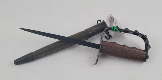 Ww1 1917 Trench Knuckle Duster Knife Lf&c