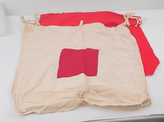 Pair Of Ww2 Us Signal Flags