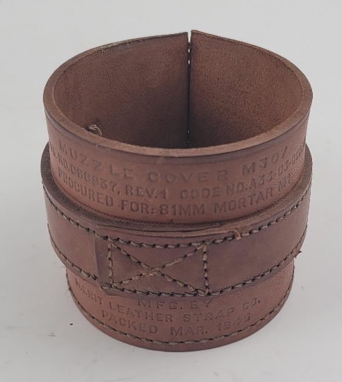 81mm Mortar Muzzle Cover Ww2