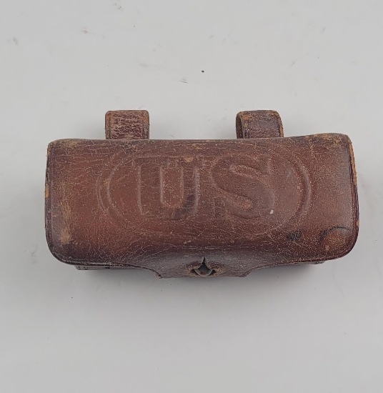 Ww1 .38 Cartridge Box Us Army