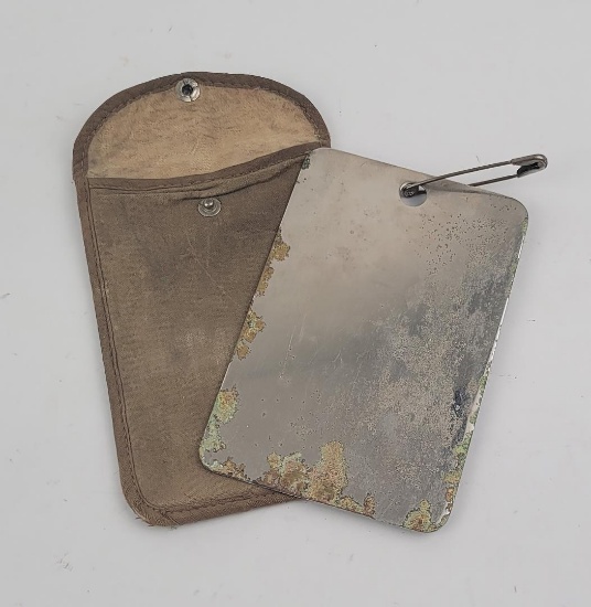 Ww1 Us Army Shaving Mirror