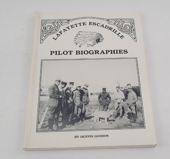 Lafayette Escadrille Pilot Biographies Gordon