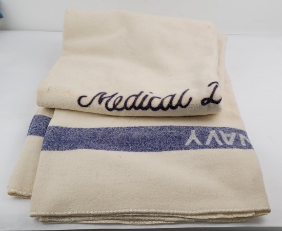 Medical Department Us Navy Wool Blanket