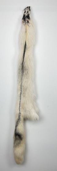 Beautiful Ranch Marbled Fox Fur Pelt Taxidermy