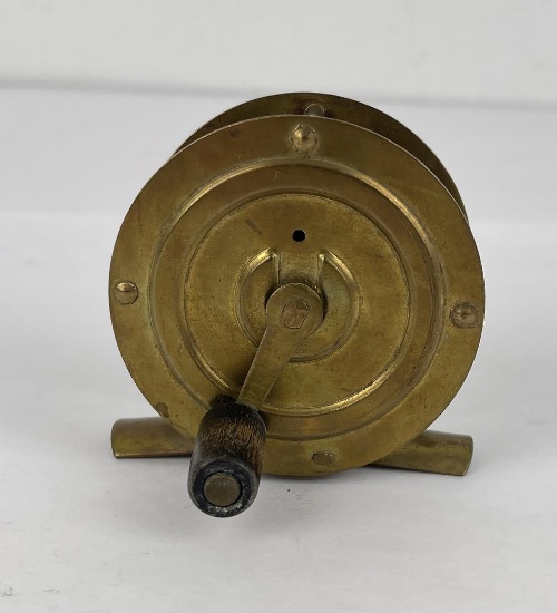 Antique Brass Fly Fishing Reel