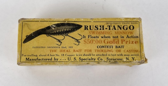 Rush Tango Swimming Minnow Fishing Lure Box