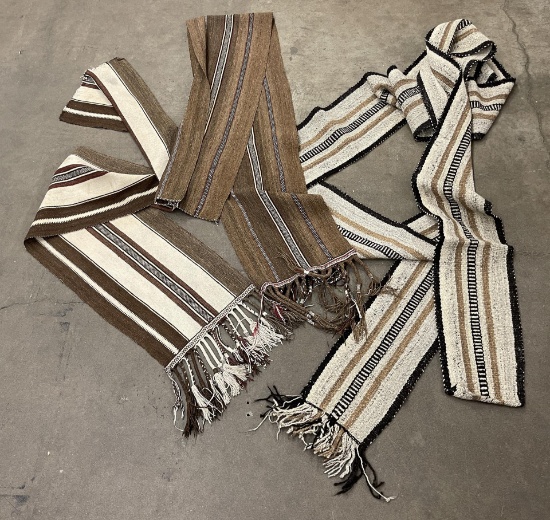 Group Of Yurt Bands Wraps Persian Oriental