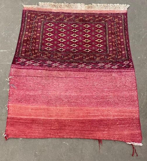 Tekke Turkoman Chuval Rug Turkmenistan Very Fine