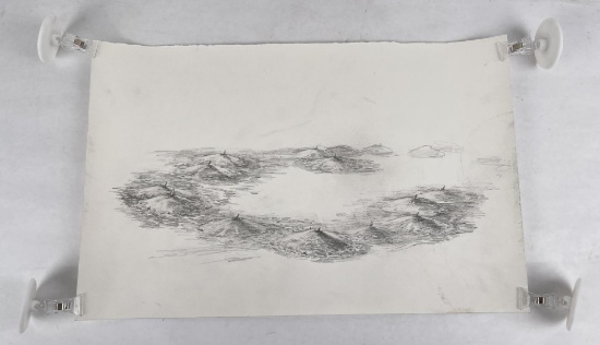 Eric Carlson Missoula Montana Pencil Drawing