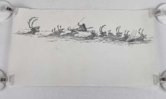 Eric Carlson Missoula Montana Pencil Drawing