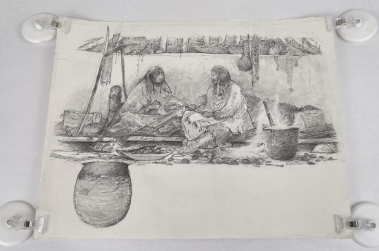 Eric Carlson Missoula Montana Pencil Drawing