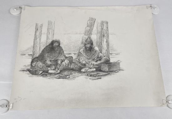 Eric Carlson Missoula Montana Pencil Drawing