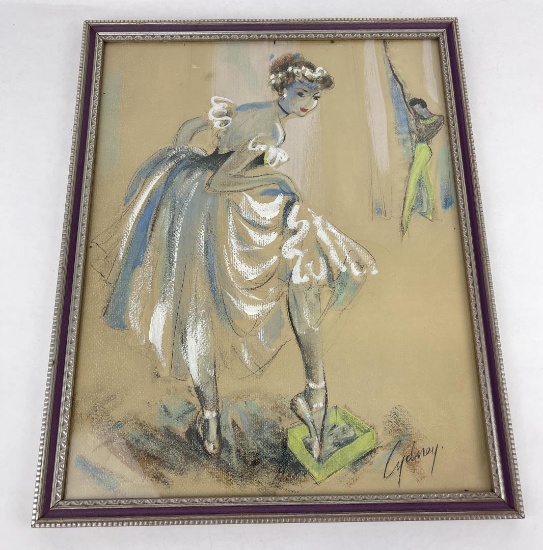 Cydney Grossman Pastel Ballet Dancer
