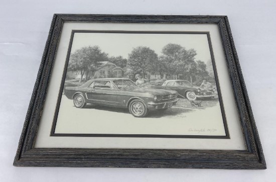 Don Greytak Signed And Numbered Print Montana