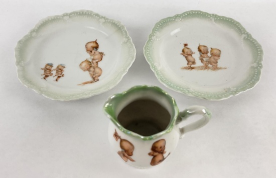 Rose O'neill Wilson Kewpie Tea Set