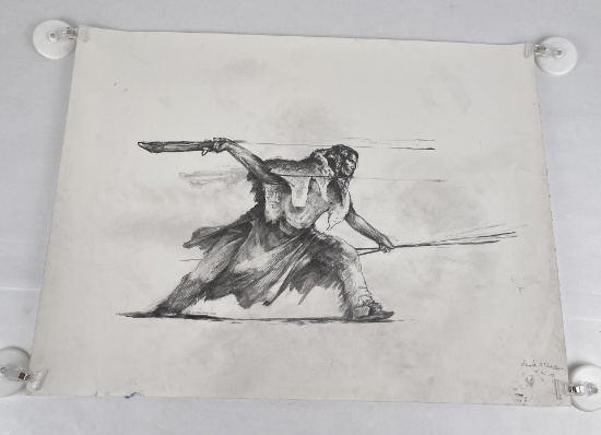 Eric Carlson Missoula Montana Pencil Drawing