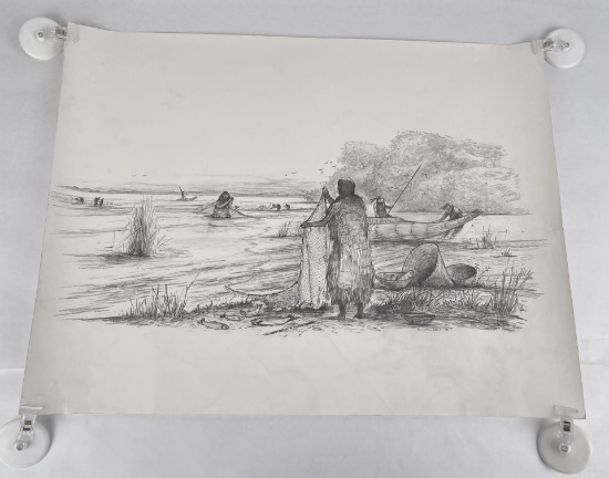 Eric Carlson Missoula Montana Pencil Drawing