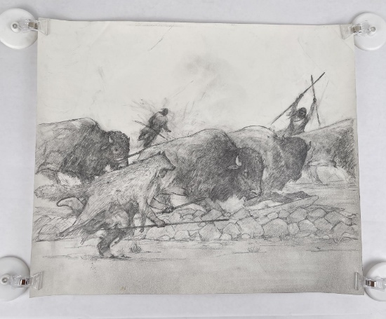 Eric Carlson Missoula Montana Pencil Drawing