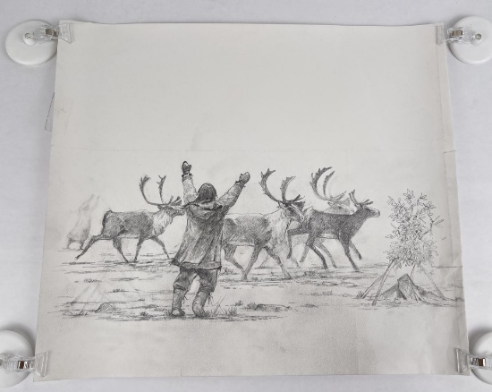 Eric Carlson Missoula Montana Pencil Drawing