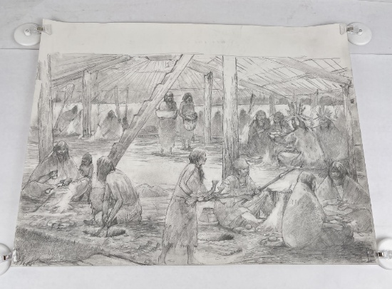 Eric Carlson Missoula Montana Pencil Drawing