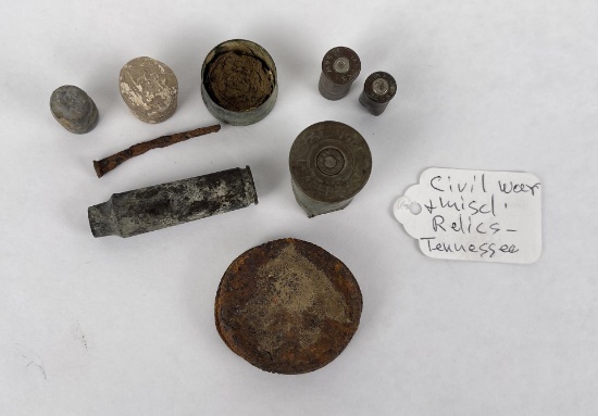 Confederate Civil War Relics