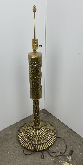 Ww1 Trench Art Shell Casing Floor Lamp