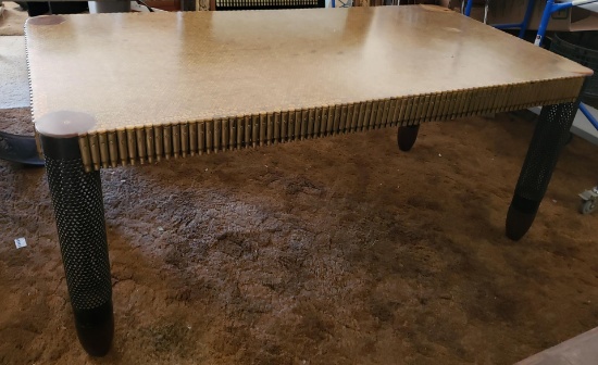 Trench Art Shell Casing Dinner Table