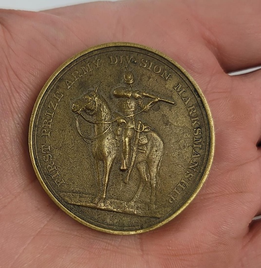 Us Indian Wars 1st Class Prize Cavalry Competition