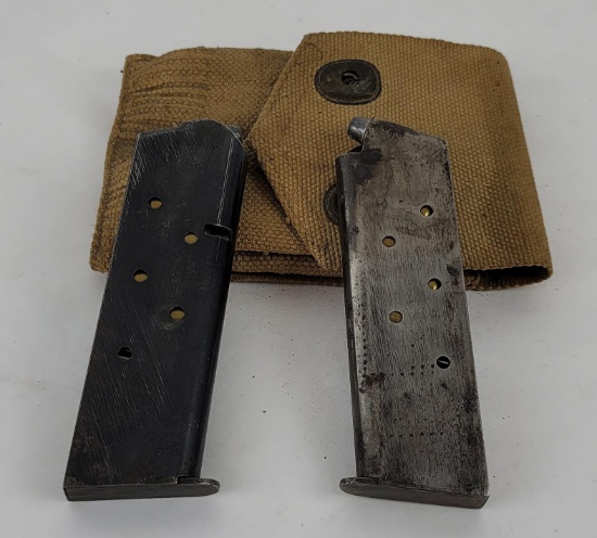 Pair Of Colt 1911 .45 Pistol Magazines