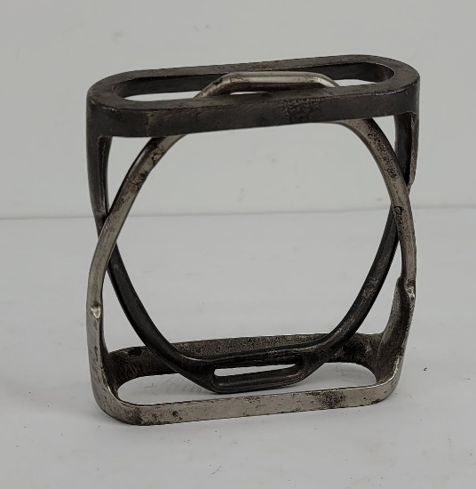 Ww1 Pair Of 1912 Us Cavalry Stirrups