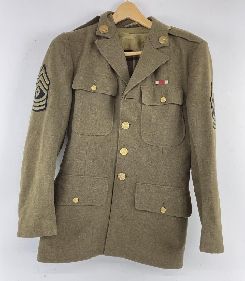Ww2 Sargent Artillery Us Army Uniform