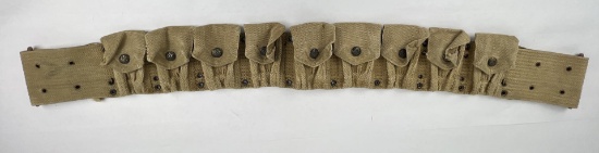 Mills 1903 9 Pocket Cartridge Belt Eagle Snap