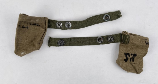 Pair Of Ww2 M1 Carbine Muzzle Cover