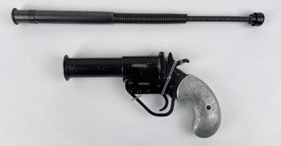 Ww2 British No1 Signal Pistol And Sap