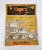 Rogers World Champion Lures Display Card